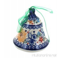 Polish Pottery Butterfly Large Bell - B002S0PYIS